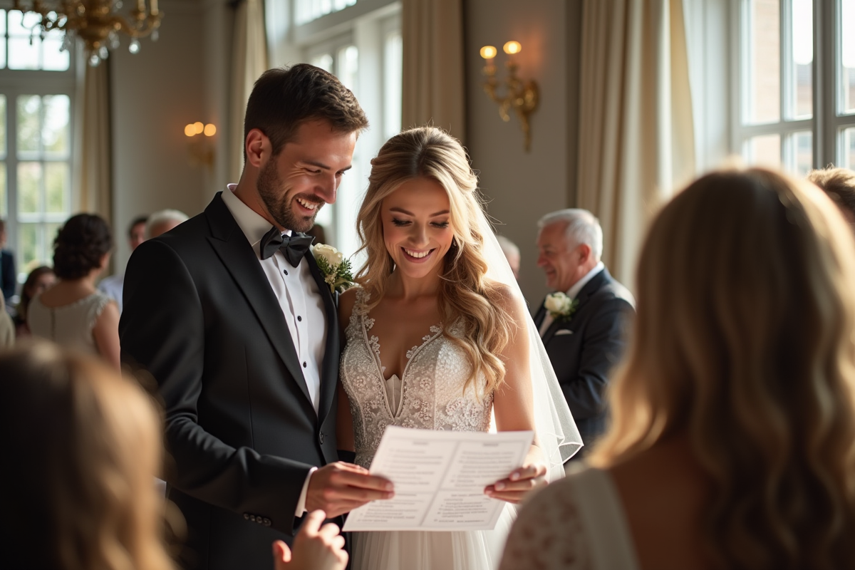 cérémonie mariage