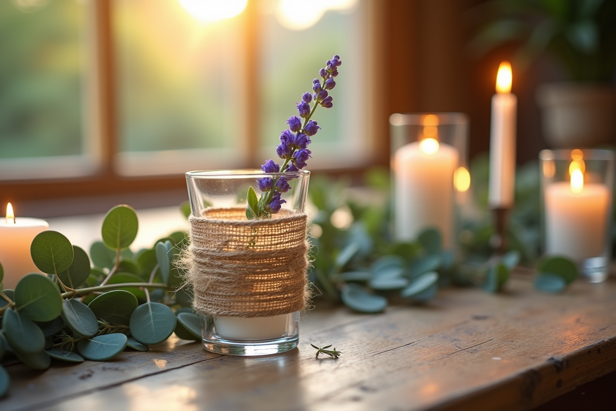verres décoration
